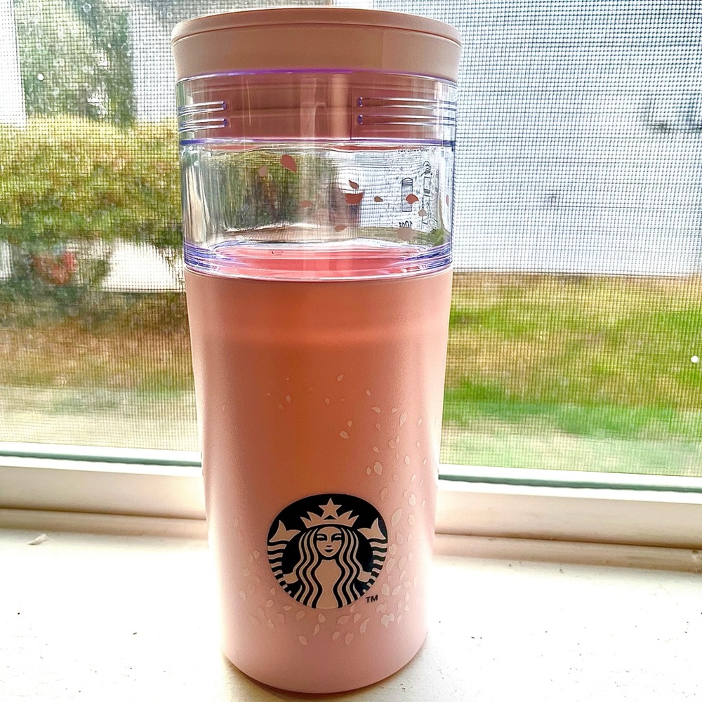 NWT Starbucks Korea 2023 Cherry Blossom Arch Petal Tumbler
